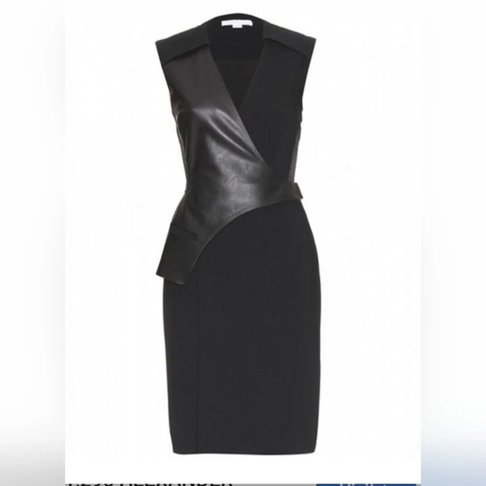 fancy black mini dress Petal & Pup Women's Elaine Halter Minidress - Shirred ruffles line the loop XS 70s Witchy Black Color:Mahogany/Gold